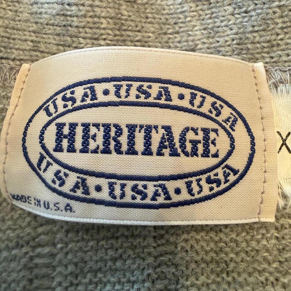 Vintage Heritage button front sweater vest - Picture 4 of 5